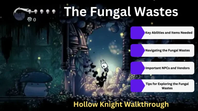 Fungal wastes Hollow knight walkthrough