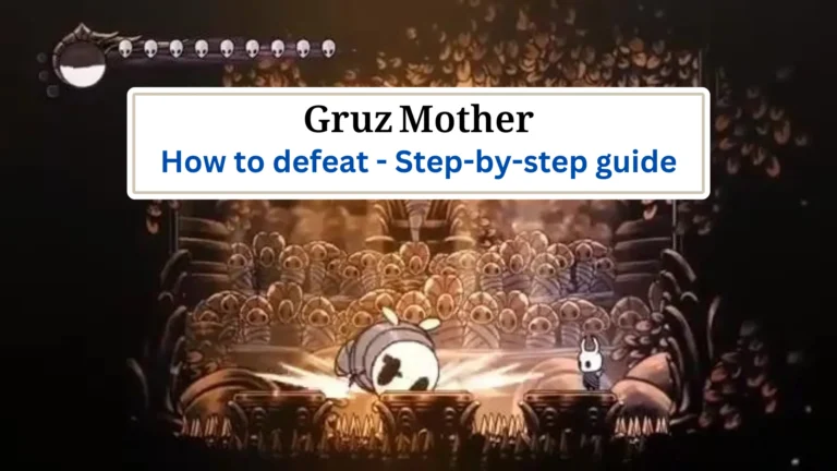 Gruz Mother How to defeat